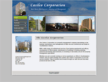 Tablet Screenshot of casilcopropertymgmt.com